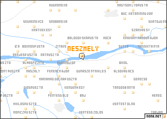 map of Neszmély