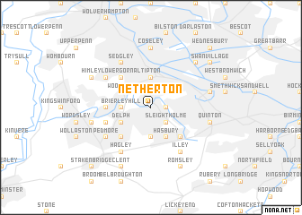 map of Netherton