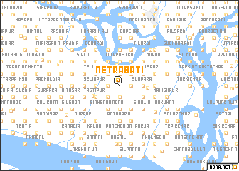 map of Netrābati