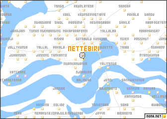 map of Nettebiri