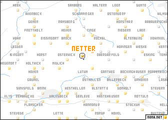 map of Netter