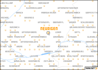 map of Neuaigen