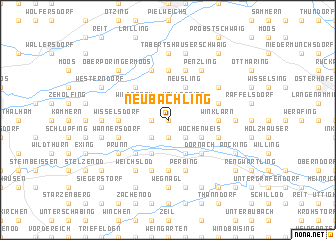 map of Neubachling