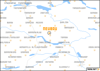 map of Neubau