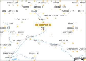 map of Neubruck