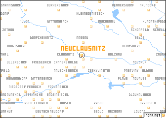 map of Neuclausnitz