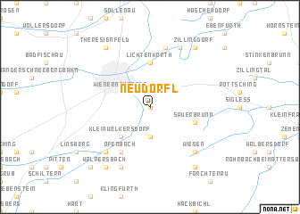 map of Neudörfl