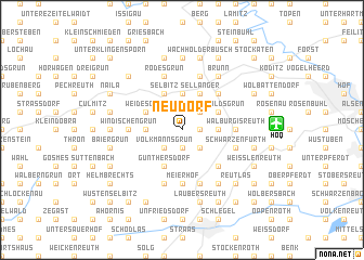 map of Neudorf