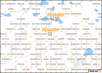 map of Neudorf