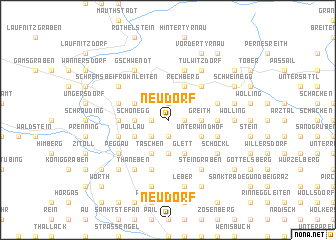 map of Neudorf