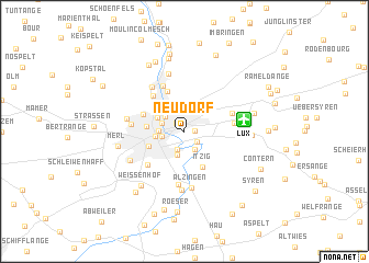 map of Neudorf