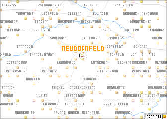 map of Neudörnfeld