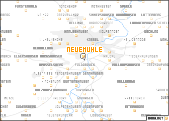 map of Neuemühle