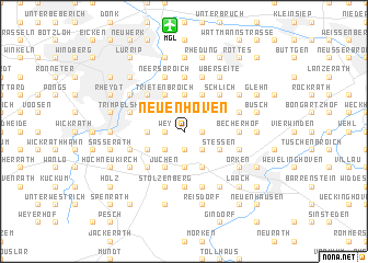 map of Neuenhoven