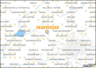 map of Neuenkruge
