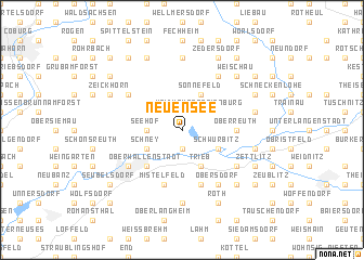 map of Neuensee