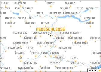 map of Neue Schleuse