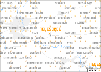 map of NeueSorge