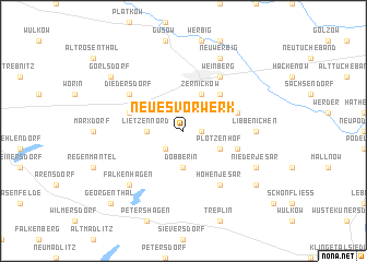 map of Neues Vorwerk