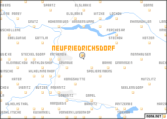 map of Neufriedrichsdorf