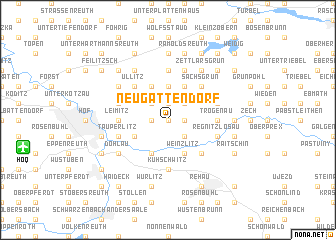 map of Neugattendorf