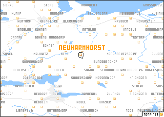 map of Neuharmhorst