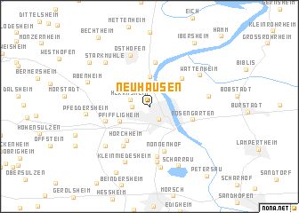 map of Neuhausen