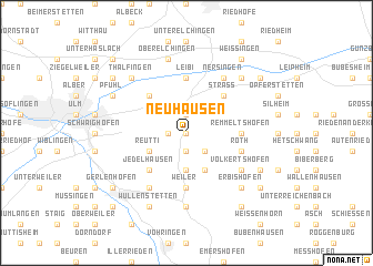 map of Neuhausen