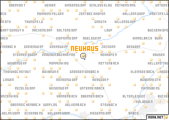 map of Neuhaus