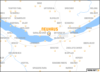 map of Neuhaus