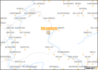 map of Neuhaus