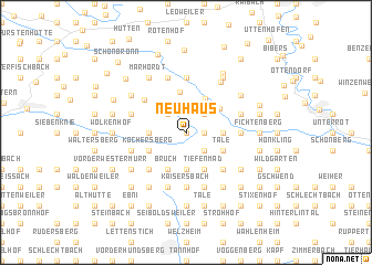 map of Neuhaus