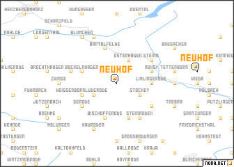 map of Neuhof