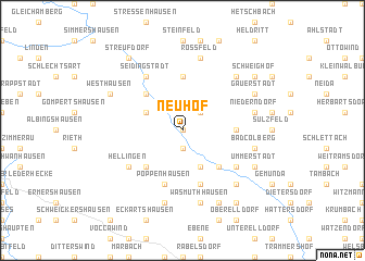 map of Neuhof