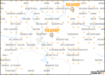 map of Neuhof