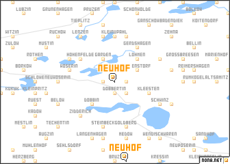 map of Neuhof