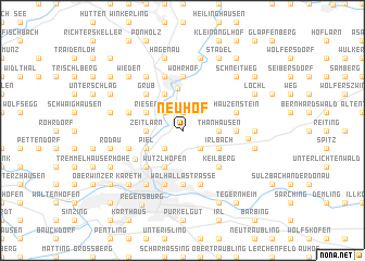 map of Neuhof