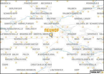 map of Neuhof