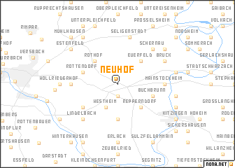 map of Neuhof