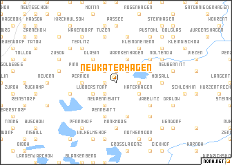map of Neu Käterhagen