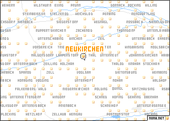 map of Neukirchen