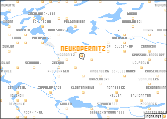 map of Neuköpernitz