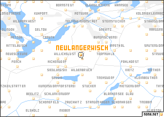 map of Neulangerwisch