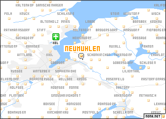 map of Neumühlen