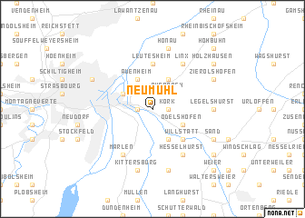 map of Neumühl