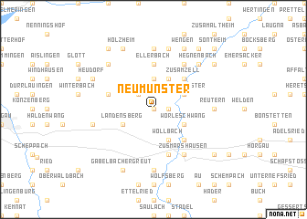 map of Neumünster