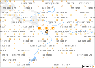 map of Neundorf