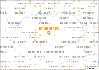 map of Neunuifra