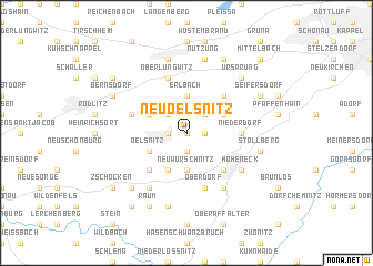 map of Neuoelsnitz
