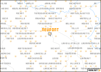 map of Neupont